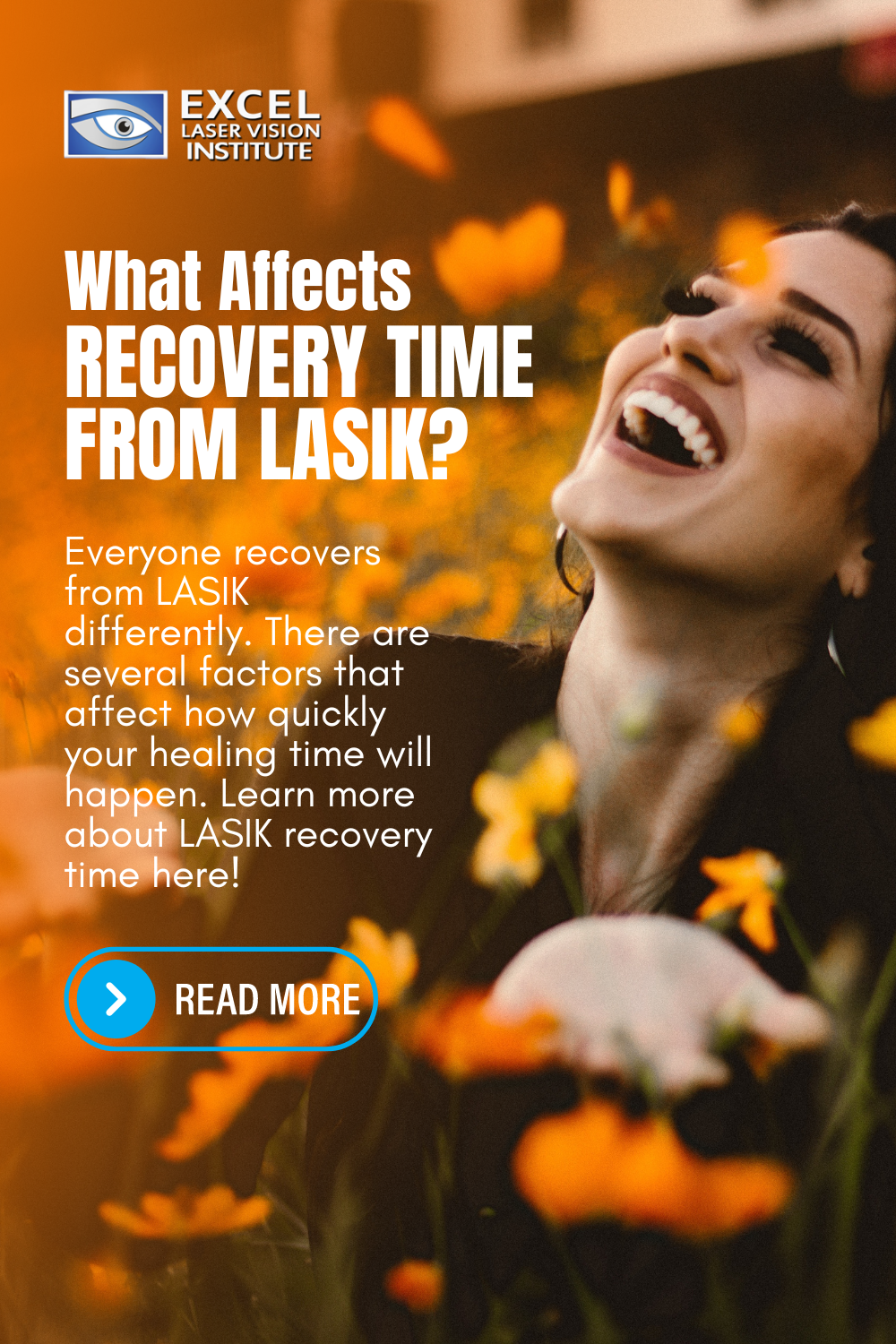 happy-woman-on-the-field-blog-title-What-Affects-Recovery-Time-from-LASIK-pinterest