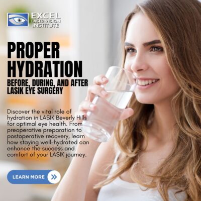 Proper Hydration Before, During, and After LASIK