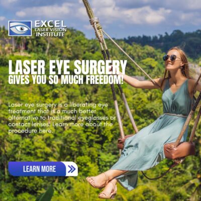 Laser Eye Surgery Gives You So Much Freedom!