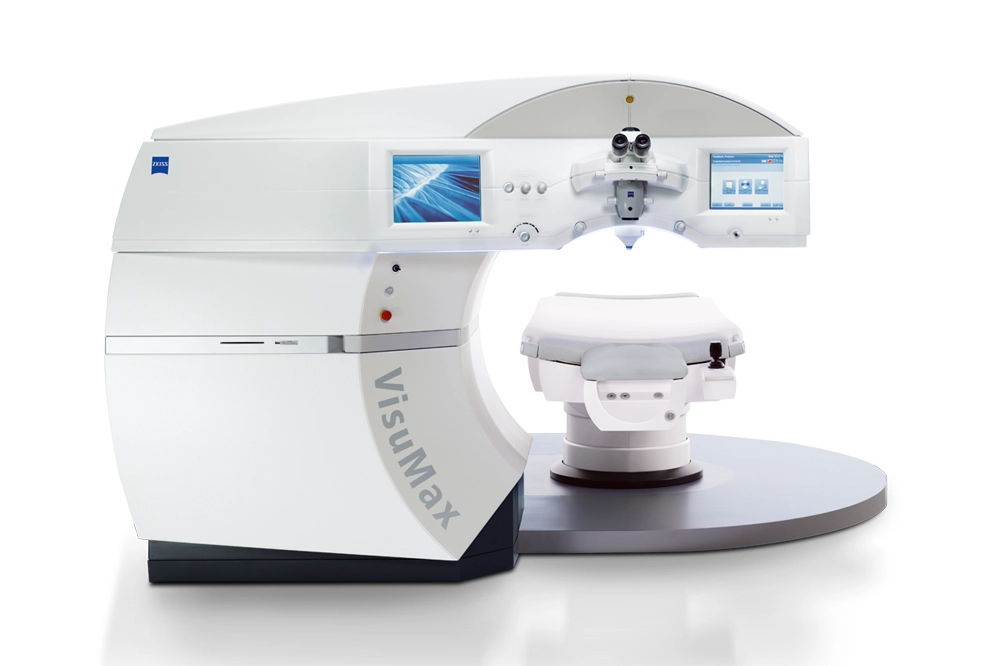 VisuMax® for SMILE eye surgery at Excel Laser Vision, vision correction clinic in Los Angeles
