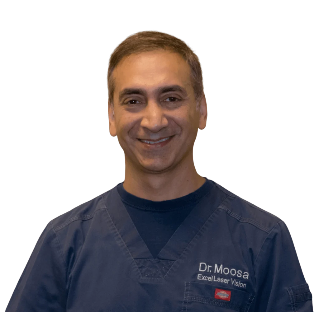 Dr. Ferzaad Moosa, board-certified ophthalmologist in Los Angeles and Orange County, CA
